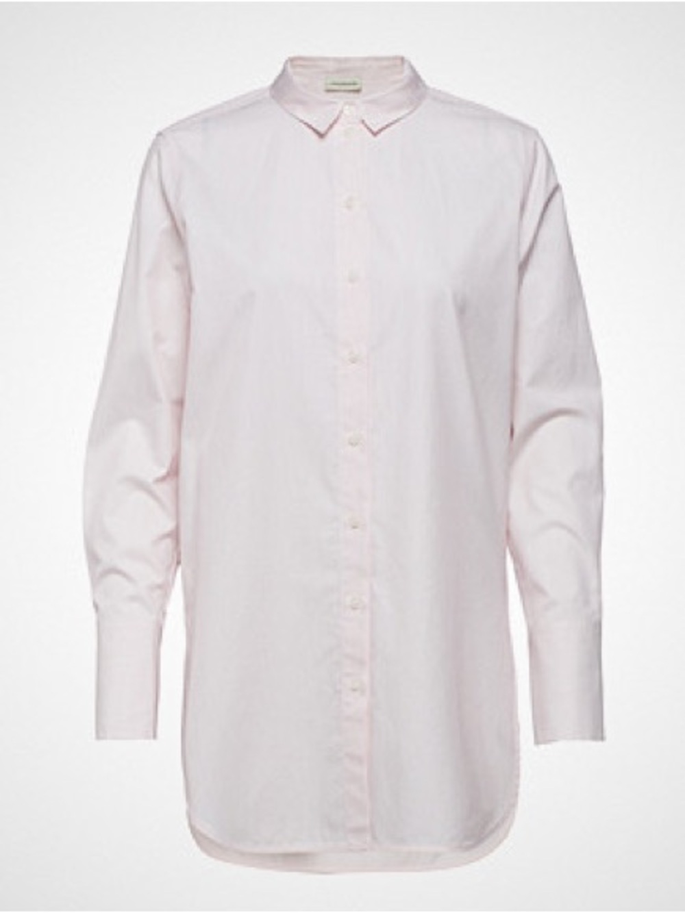 By Malene Birger Likarah Tunic Long Sleeve Button Down Pinstripe Pink White EU32